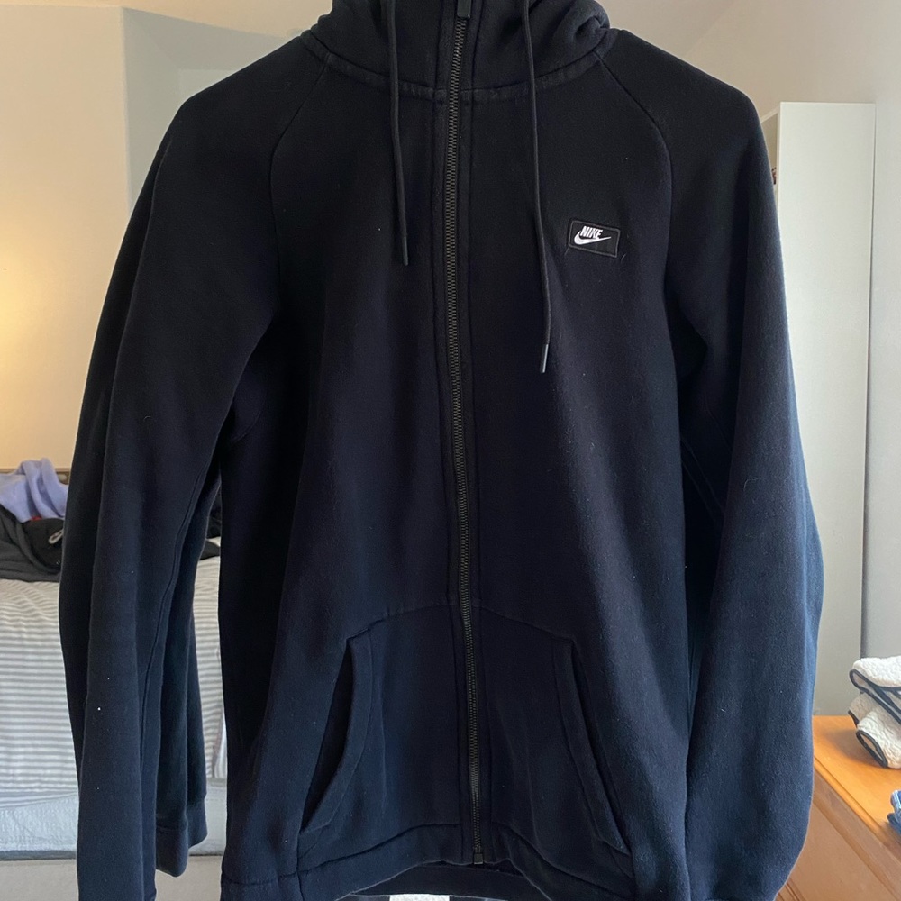 Black Nike zip up